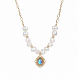 Serena | Fresh Water Baroque Pearl Pendant Necklace